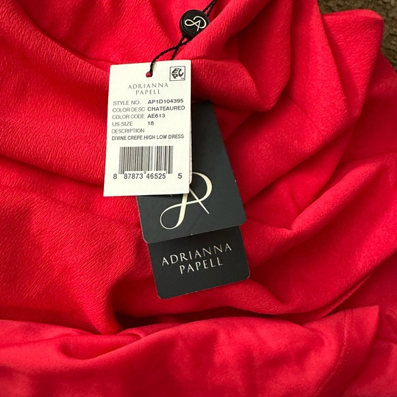 Adriana Papell Dress Size 18 - Picture 11 of 12